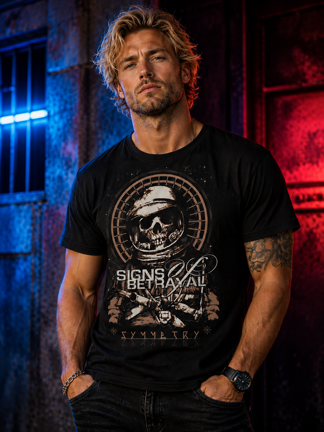 'Astronaut' Shirt (black)